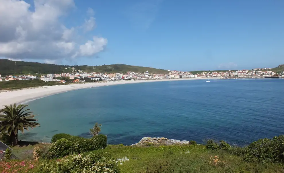 Wanderreise Camiño dos Faros: Blick auf Laxe
