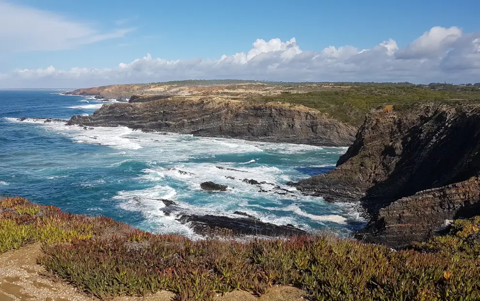 Fischerweg Portugal: Klippen am Cabo Sardão.webp