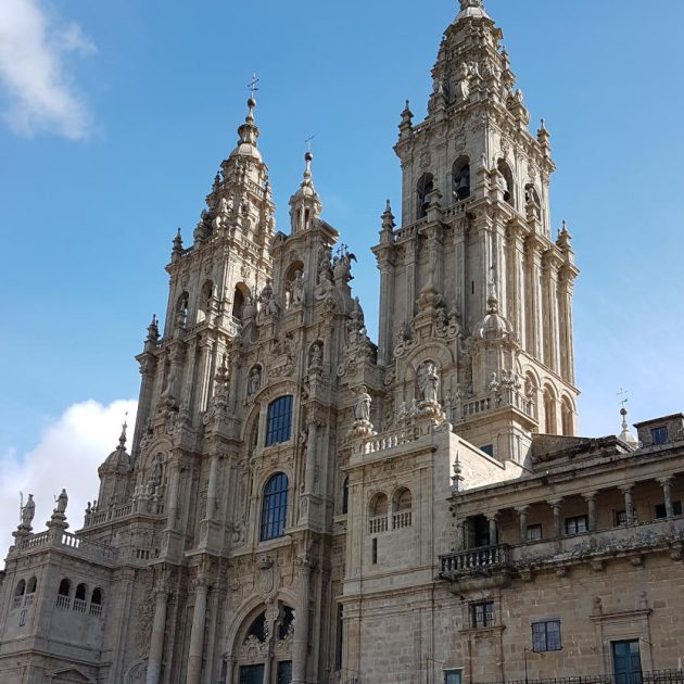 Wanderreise Letzte 115 Kilometer des Jakobswegs: Kathedrale von Santiago de Compostela auf dem Jakobsweg