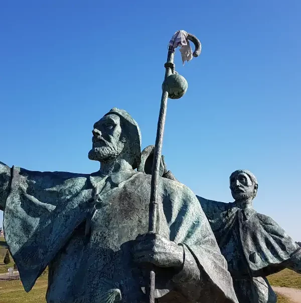 Geführte Reise Jakobsweg: Monte de Gozo bei Santiago de Compostela
