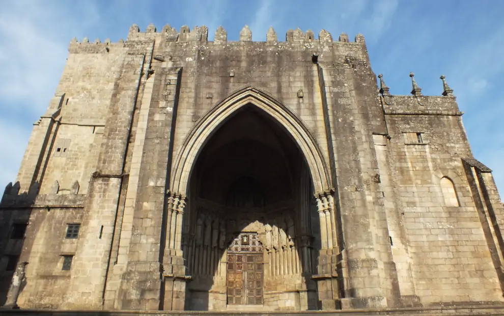 Portugiesischer Jakobsweg Etappe von Tui nach O Porriño: Kathedrale von Tui