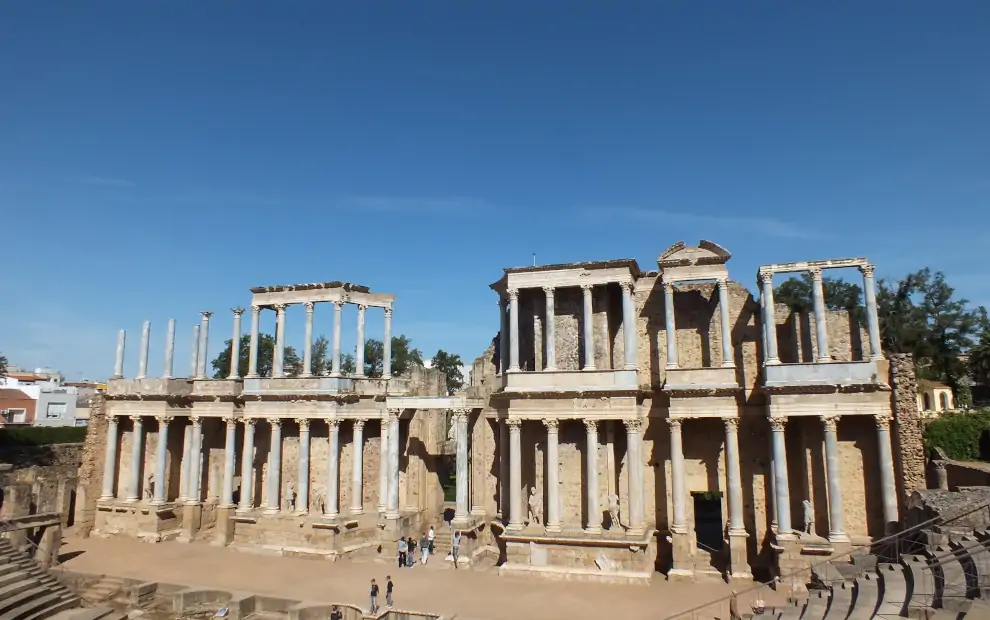 Mietwagenreise Extremadura und Kastilien – 15 Tage: Teatro Romano in Mérida in der Extremadura
