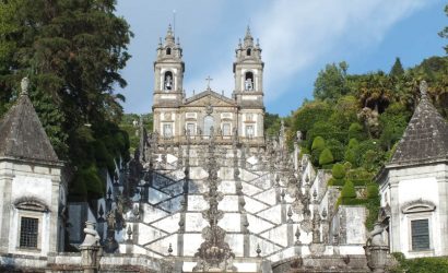 Mietwagenreise Nordportugal: Wallfahrtskirche Bom Jesus bei Braga in Nordportugal
