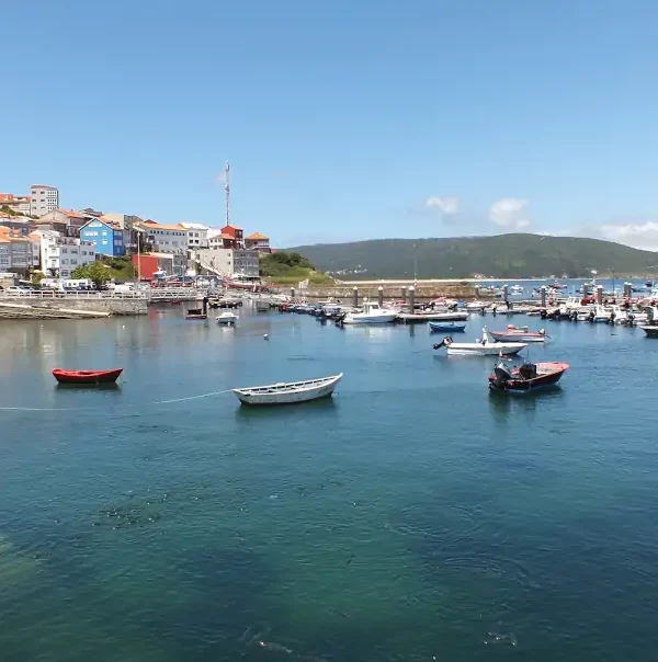 Wanderreise Jakobsweg nach Finisterre: Hafen von Fisterra