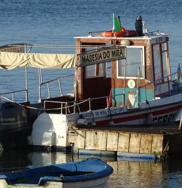 Wanderreise Fischerweg: Fähre in Vila Nova de Milfontes