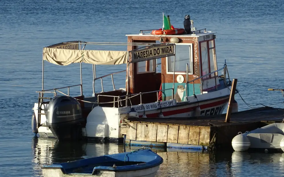 Wanderreise Fischerweg: Fähre in Vila Nova de Milfontes