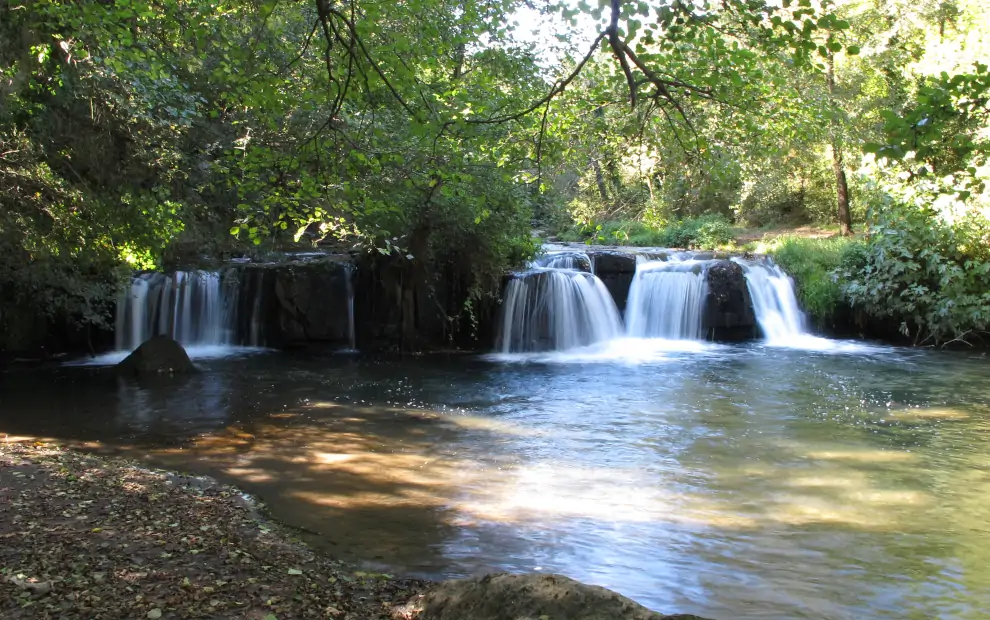 Wanderreise Via Francigena von Montefiascone nach Rom: Monte Gelato Wasserfall