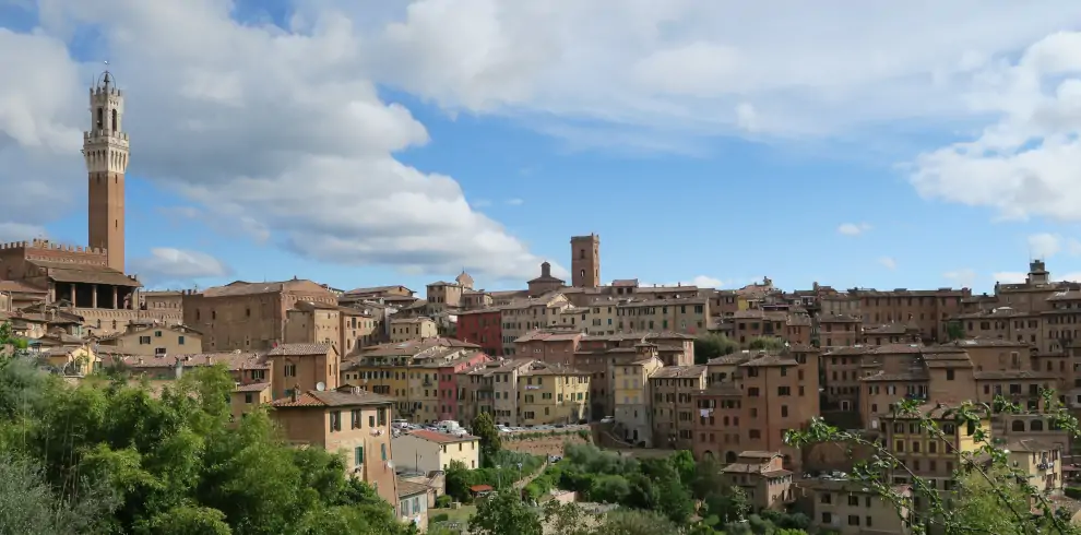 Wanderreise Via Francigena von Lucca nach Siena: Etappe von Monteriggioni nach Siena