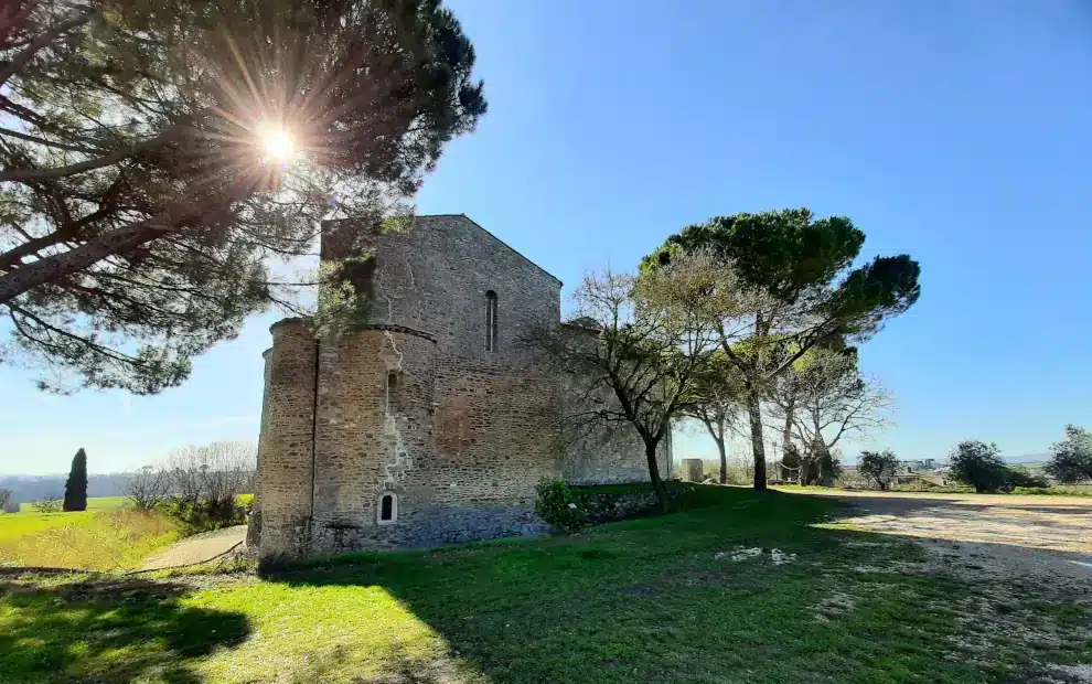 Wanderreise von Siena nach Cortona: Abtei von Farneta