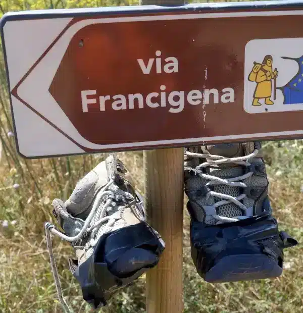 Beschilderung Via Francigena