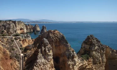 Wanderreise Algarve: Felsküste bei Lagos