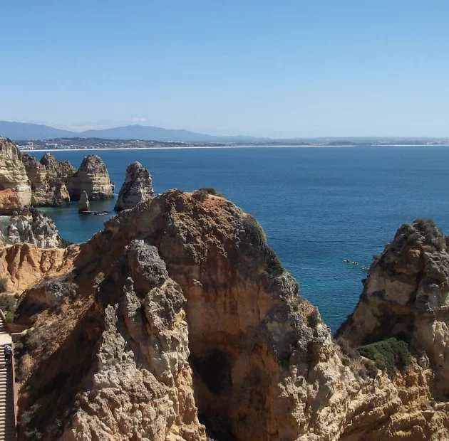 Wanderreise Algarve: Felsküste bei Lagos