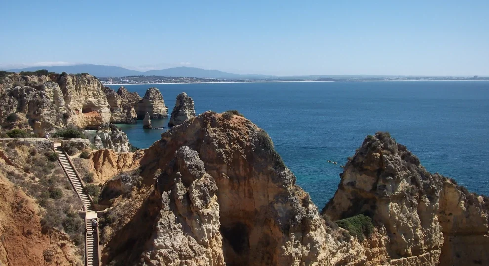 Wanderreise Algarve: Felsküste bei Lagos