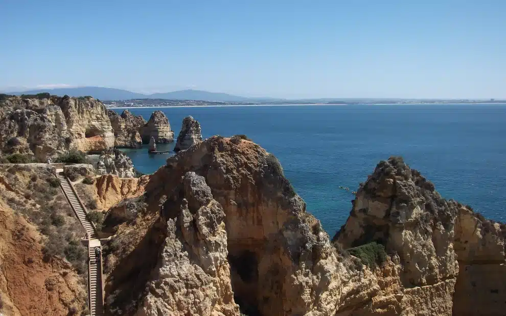 Wanderreise Algarve: Felsküste bei Lagos