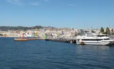 Wanderreise Camino Portugues von Baiona nach Santiago: Blick auf Vigo