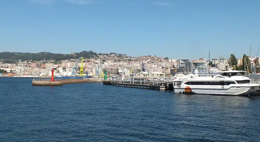 Wanderreise Camino Portugues von Baiona nach Santiago: Blick auf Vigo