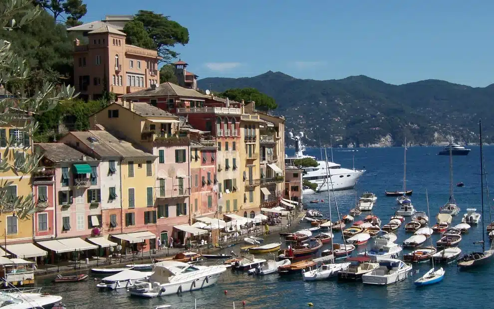 Wanderreisen Italien: Hafen von Portofino