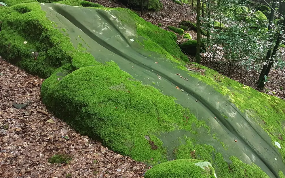 Jakobsweg von Köln nach Trier: Blick auf die Ritschlay bei Bollendorf