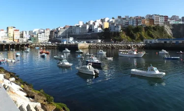 Wanderreise Camiño dos Faros: Hafen von Malpica