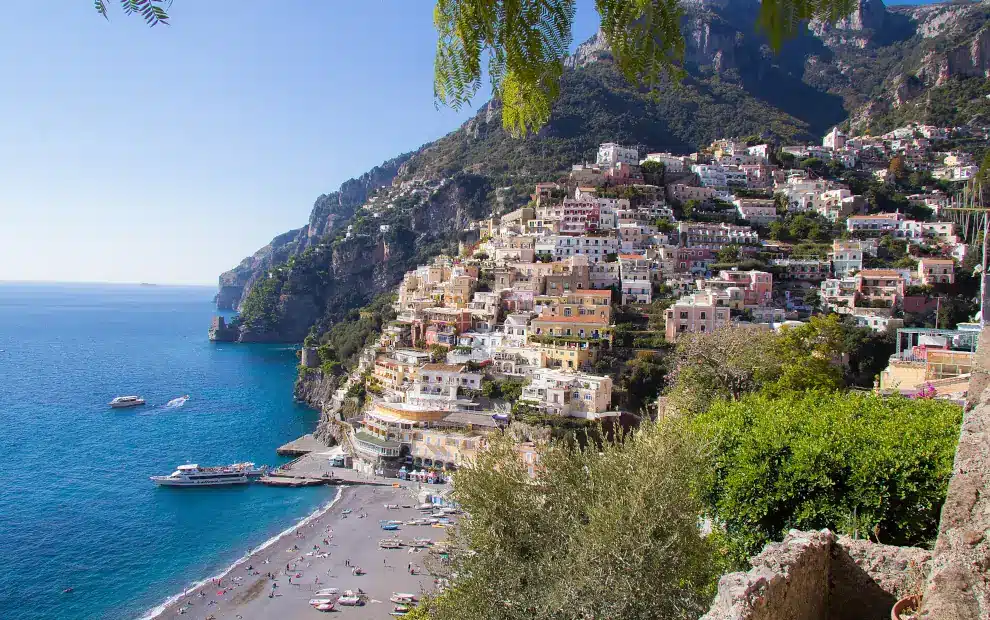 Wanderreise Amalfiküste und Capri: Blick auf Positano