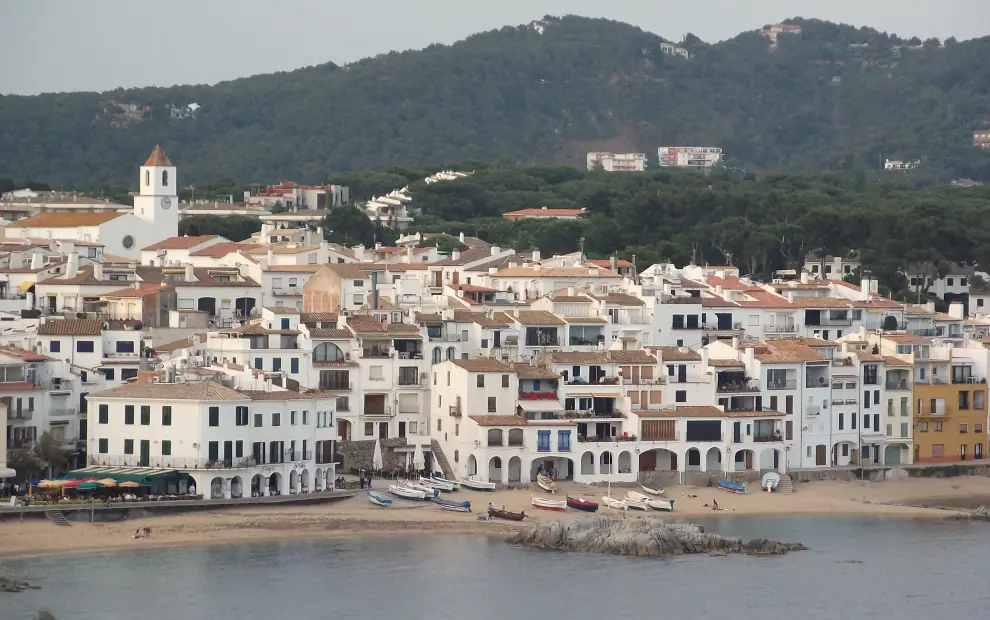 Wanderreise Costa Brava: Blick auf Calella de Palafrugell