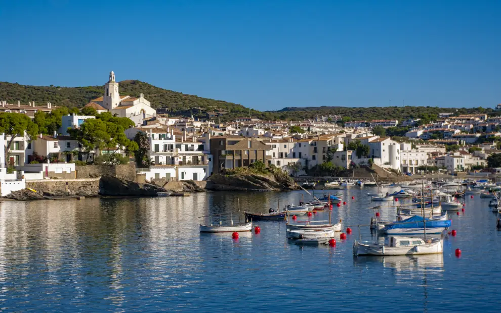 Wanderreise von Collioure nach Cadaquès: Blick auf Cadaquès