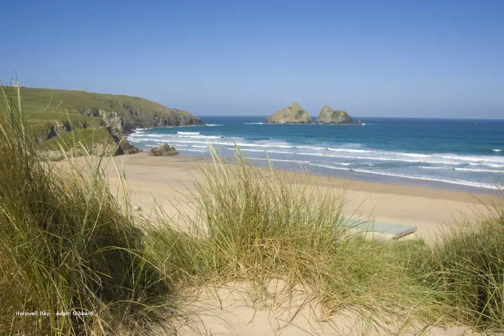 Wanderreise Cornwall, Holywell Bay, Visit Cornwall Travel Trade, Credit: Adam Gibbard