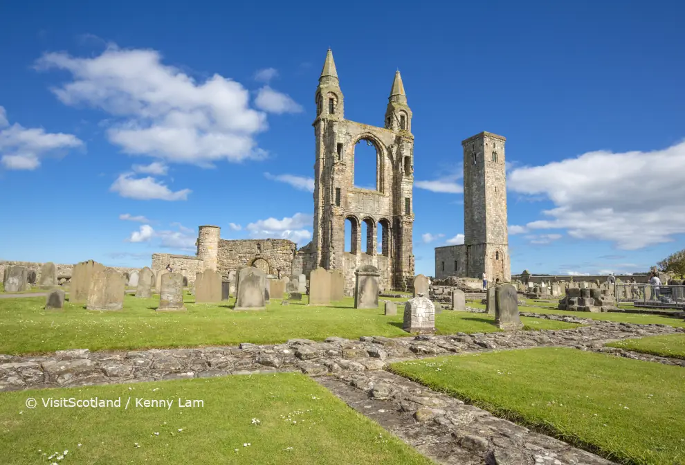St Andrews Cathedral, © VisitScotland / Kenny Lam