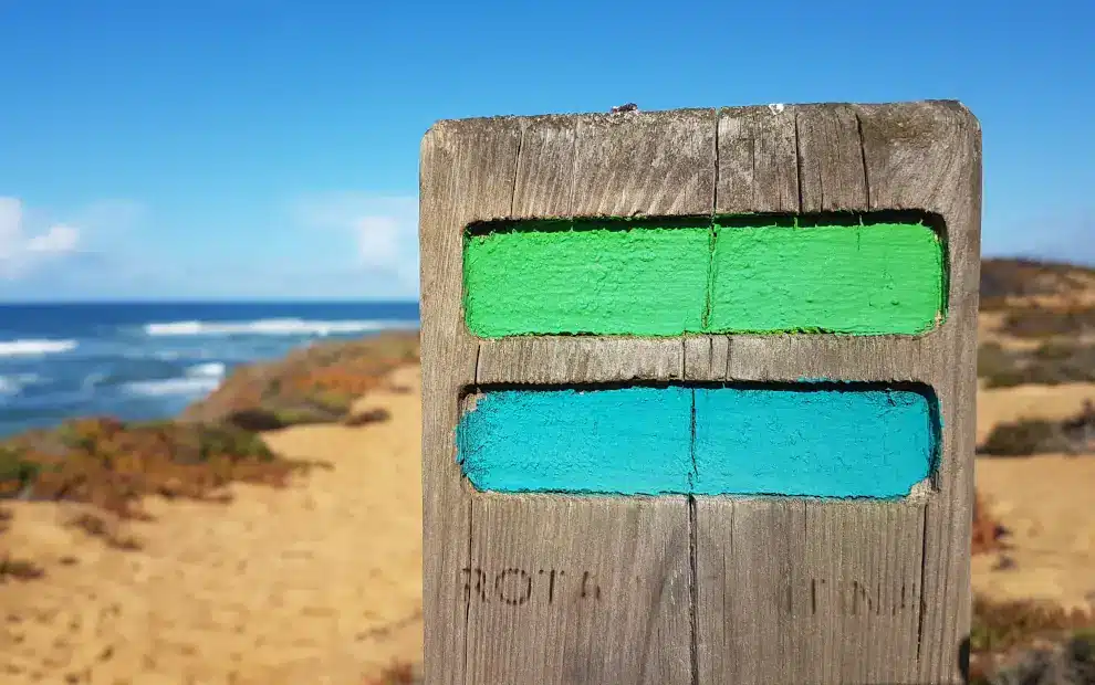 Wanderreise Fischerpfad: Wegmarkierung