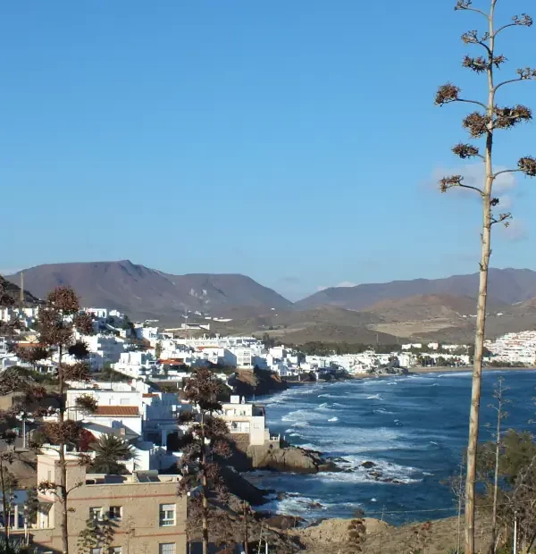 Wanderreise Andalusien - Cabo de Gata: Blick auf San José