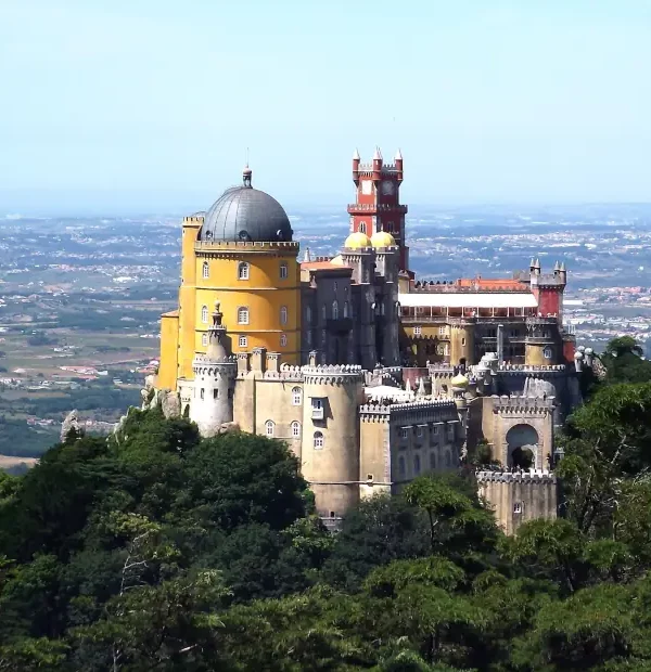Wanderreise Portugal – Wandern im Naturpark Sintra-Cascais: Palácio da Pena in Sintra