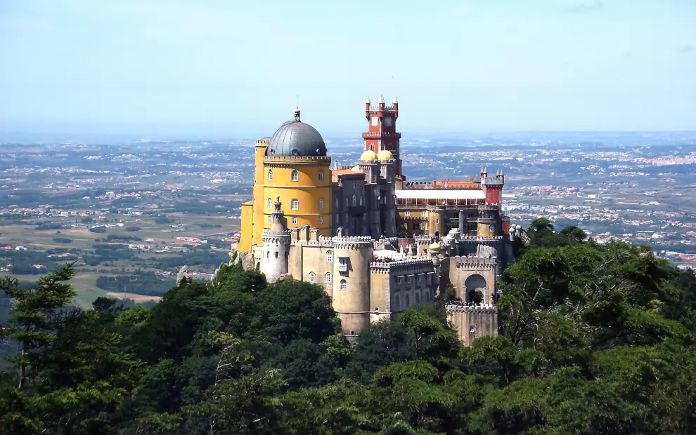 Wanderreise Portugal – Wandern im Naturpark Sintra-Cascais: Palácio da Pena in Sintra