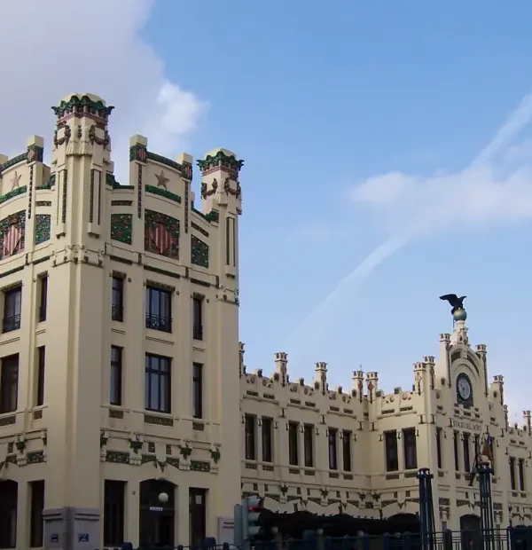 Eisenbahnreise Spanien: Nordbahnhof in Valencia