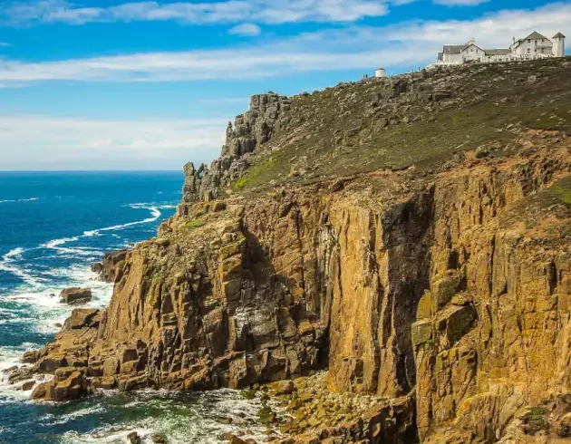 Wandern auf dem Küstenpfad Cornwall: Land's End