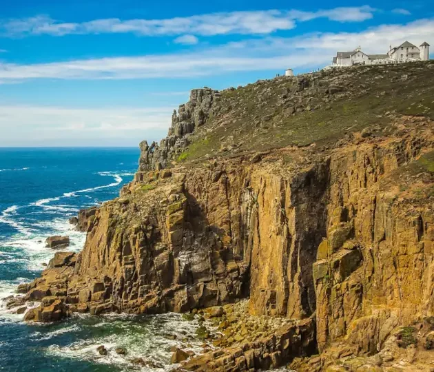 Wandern auf dem Küstenpfad Cornwall: Land's End
