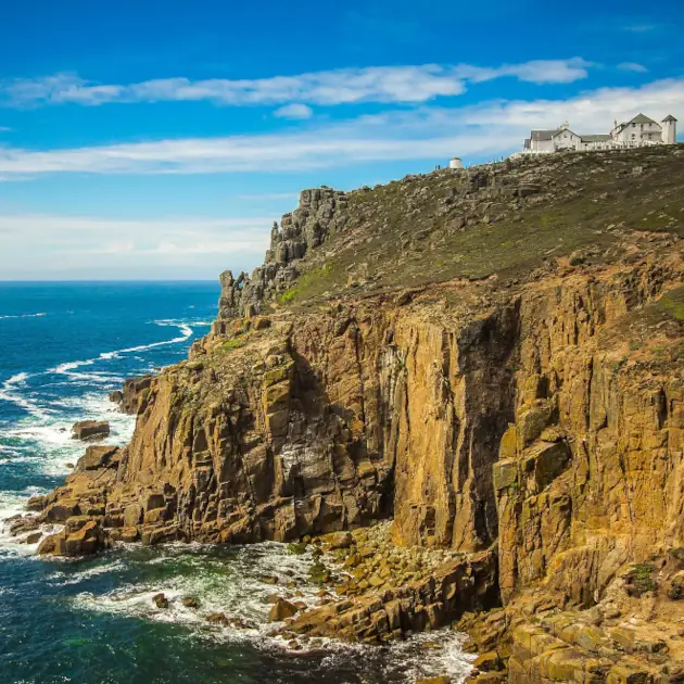 Wandern auf dem Küstenpfad Cornwall: Land's End