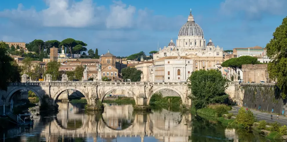 Wanderreise Franziskusweg von Rieti nach Rom: Petersdom in Rom